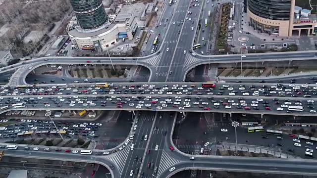 T/L WS HA PAN Crowded Traffic /北京，中国