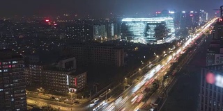 T/L WS HA ZI鸟瞰图北京朝阳门地区