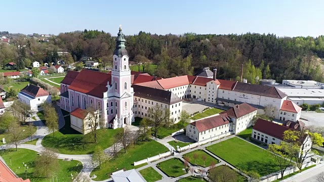 下巴伐利亚的奥尔德斯巴赫修道院教堂
