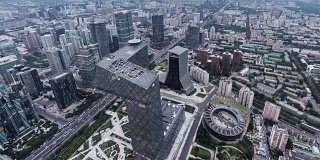T/L WS HA PAN北京城市天际线和摩天大楼/北京，中国