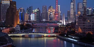 实时上海夜景