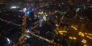 上海商务区鸟瞰图