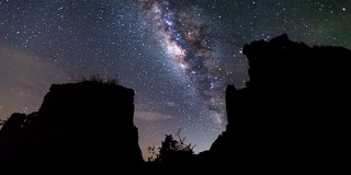 泰国的银河和星空