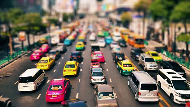 Urban traffic. Bangkok, Thailand