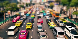 Urban traffic. Bangkok, Thailand