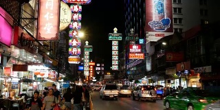 曼谷唐人街的街道