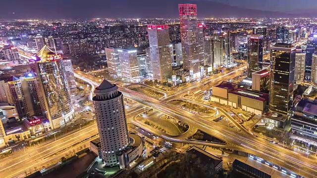 时光流逝——中国北京的未来城市景观