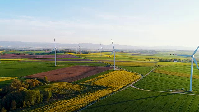 再生能源-风车农场对抗农业领域