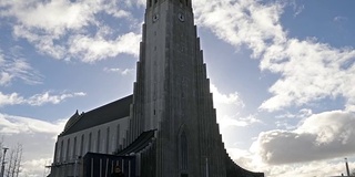 摇摄:冰岛雷克雅未克Hallgrimskirkja大教堂