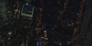 纽约市航拍画面