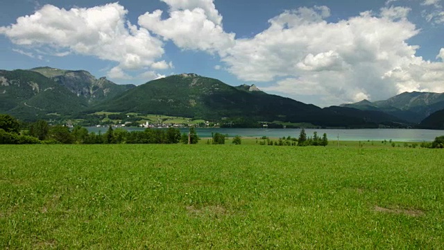 奥地利的圣沃尔夫冈和沃尔夫冈湖