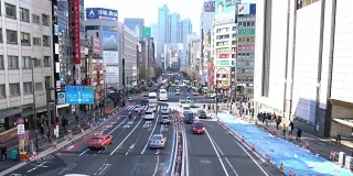 新宿东京的交通状况