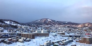 日本北海道小樽城夜景