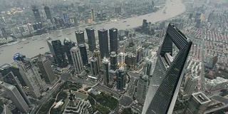 T/L WS HA ZO Shanghai Skyline, Day to Dusk Transition /上海，中国