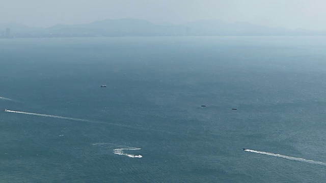 芭堤雅海俯视图