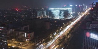 T/L WS HA PAN Downtown Beijing at Night /北京，中国