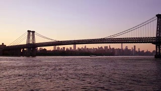 纽约天际线:东河景观视频素材模板下载