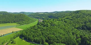 在北巴伐利亚法兰克瑞士的维森特河谷和内德克城堡