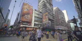 人行横道上香港