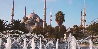 伊斯坦布尔的蓝色清真寺——苏丹艾哈迈德·卡米