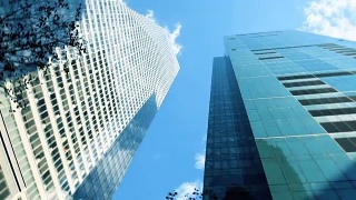 纽约摩天大楼视频素材模板下载