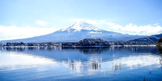 timelapse Mountain Fuji in Japan