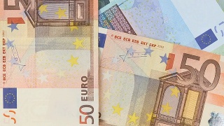 高清:欧元的钱视频素材模板下载