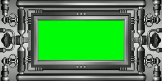 (Loop + Alpha)从右到左，绿屏显示器