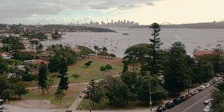 鸟瞰图的悉尼湾