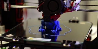3D打印机工作近距离