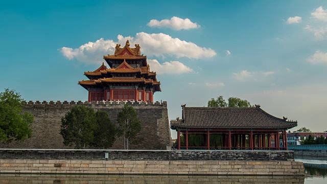 紫禁城时光流逝，北京，中国