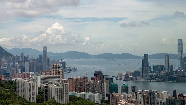 香港维多利亚港的历史