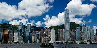 香港天际线-超级影像