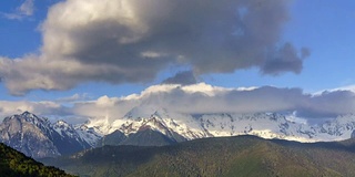 梅里雪山的时间流逝