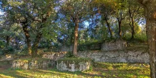Villa Doria Pamphili公园位于美丽的阿尔巴诺拉齐亚莱小镇，意大利
