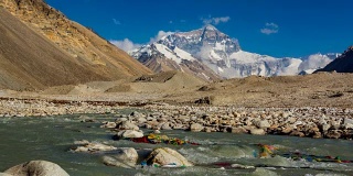 珠穆朗玛峰，珠穆朗玛峰大本营，中国西藏