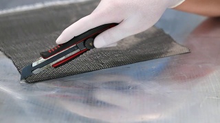 切割碳纤维复合材料视频素材模板下载
