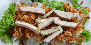 越南菜，越南肉丸卷