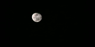 月亮。