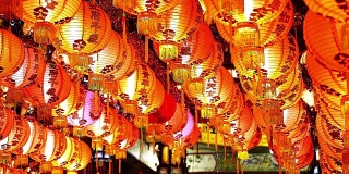 中国灯笼，庆祝中国新年，中国红灯笼，庆祝春节