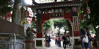 中国香港浅水湾的天后庙或观音祠