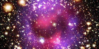 太空中的星系和恒星(深视场图)