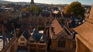 布拉齐诺斯学院，牛津，英国视频素材模板下载