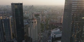 天津CBD鸟瞰图