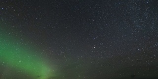 冰岛北极光的时间间隔