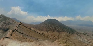 活火山与火山口Bromo，贾瓦，印度尼西亚