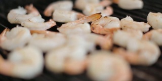 商业厨房食物准备-烤虾