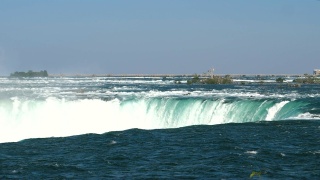 马蹄瀑布，尼亚加拉大瀑布，安大略省，加拿大视频素材模板下载