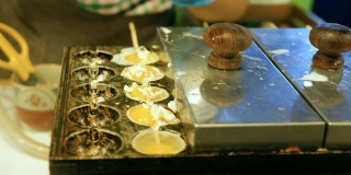 Asian Food : Fried quail eggs