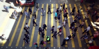 孟香港角路斑马线